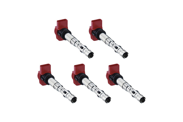 Audi VW Ignition Coil Set of 5 - 06E905115GX5