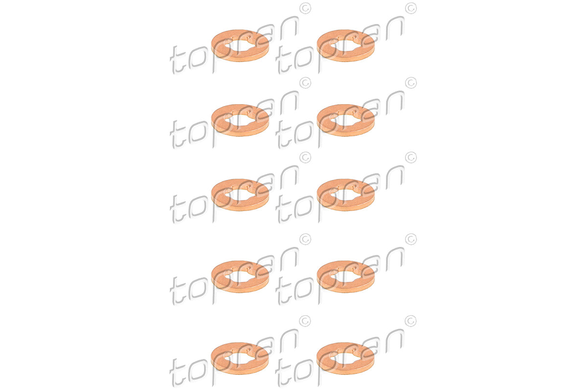 BMW MINI Fuel Injector Washer Pack of 10 - 13532247156X10 | Only Euro
