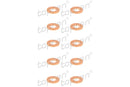 BMW MINI Fuel Injector Washer Pack of 10 - 13532247156X10