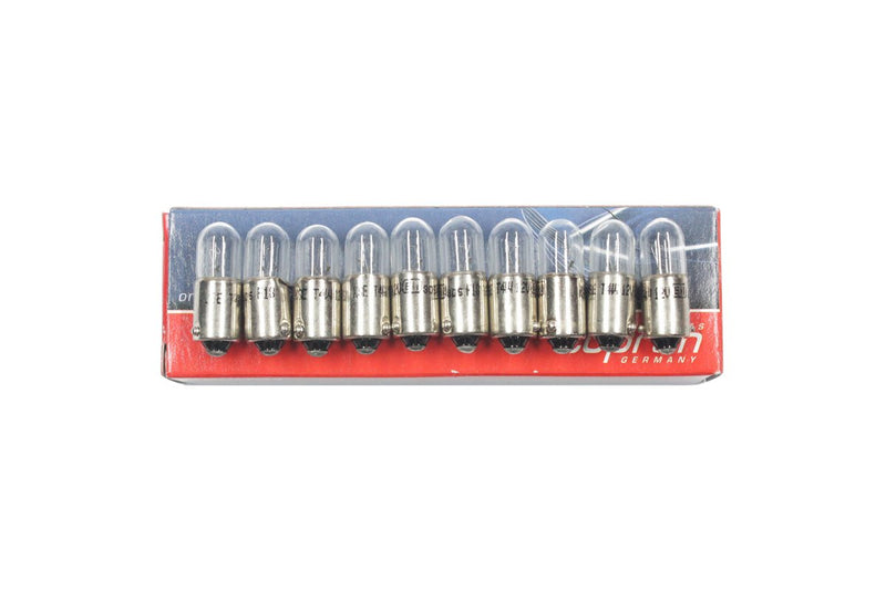 Bulb 12V 4W BA9S TW4 Pack of 10 - 07509063576X10