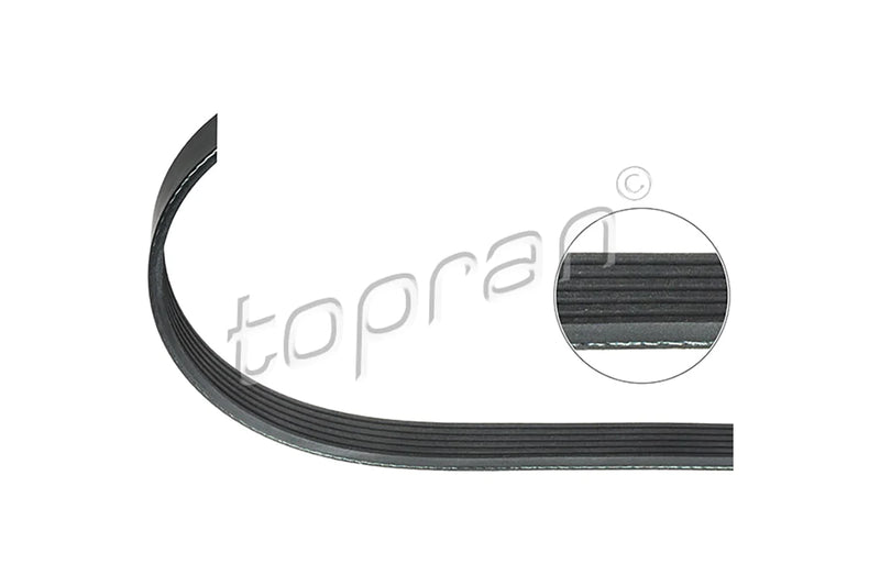 BMW VW Accessory Drive Belt 6PK1660 - 11281247986