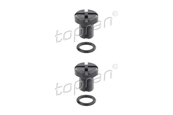 BMW Coolant Bleed Screw Pack of 2 - 17111712788X2