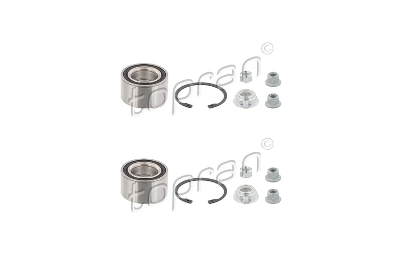 Audi VW Wheel Bearing Set Front - 1J0498625X2