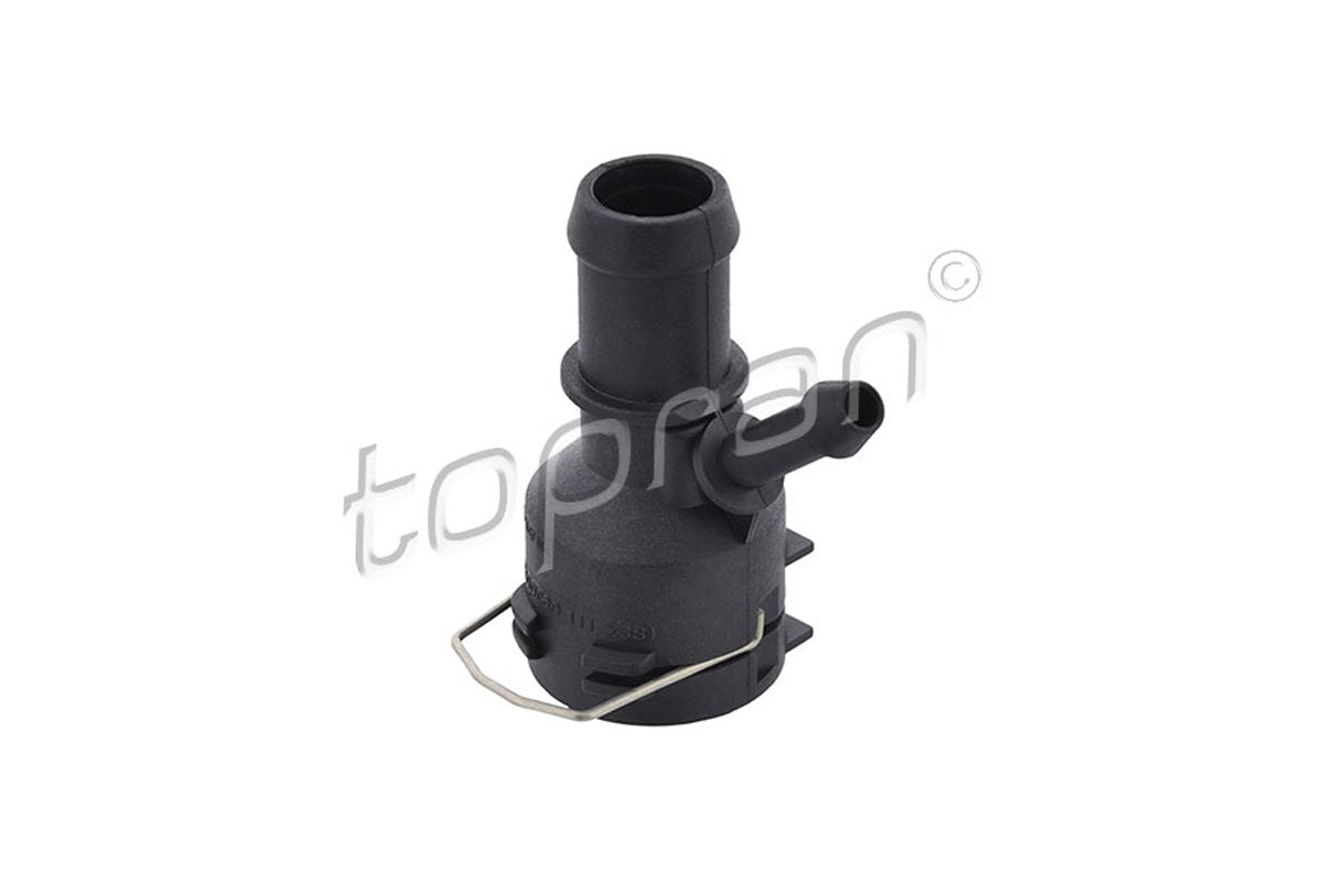 Topran Coolant Flange / Heat Exchanger Flange 1K0122291C For VW Audi Seat Skoda (2003-15)
