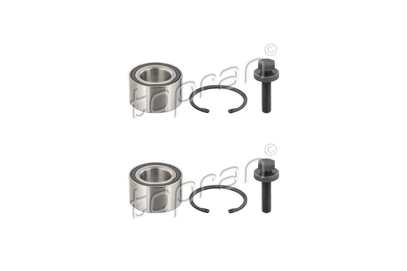 VW Wheel Bearing Set Front - 2H0498627AX2