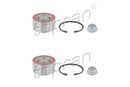 BMW Wheel Bearing Set Rear - 33412220987X2