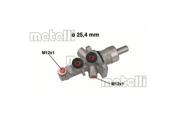 BMW Brake Master Cylinder - 34316757743