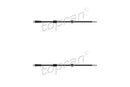 BMW Brake Hose Set Front - 34326768124X2
